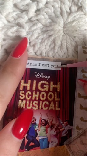 High School Musical 🎶 Mini Journal | #hsm #asmr #aesthetics #disney #20years