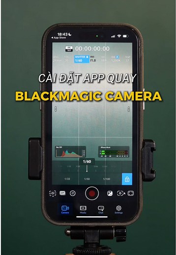 Hướng Dẫn Cài Đặt App Blackmagic Camera