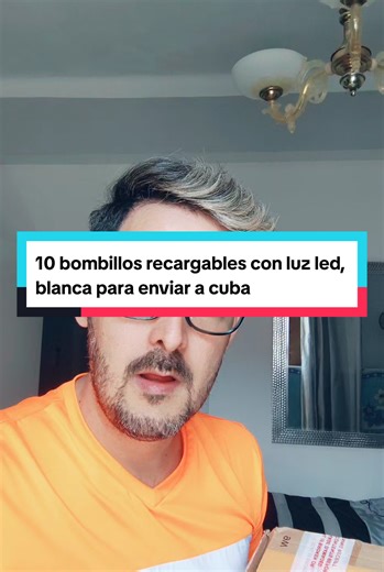 Respuesta a @ely_acosta99 10 bombillos recargables para enviar. cuba con Liz LED blanca duran de 6 a 7 horas, son de 9 w con 1200 mAh. #bulb #cuba #portable #rechargeable #Greenish