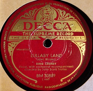 Bing Crosby - Lullaby Land / Riders In The Sky