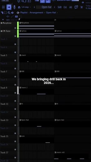 BA BA BA BOOTER... #flstudio #drill #drillbeats #drillproducer #beatsdrill #uktrap #ukbeats #beats