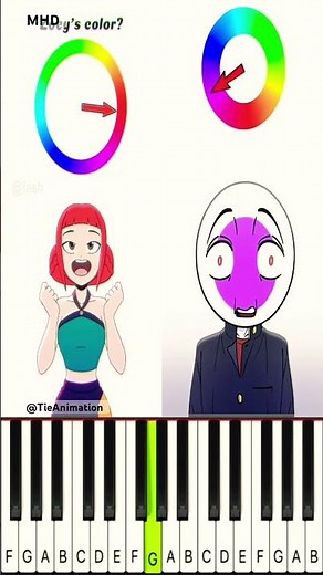 Pick a Color COMPLETE EDITION (Kpop Demon Hunters) @tieanimation - Piano Tutorial