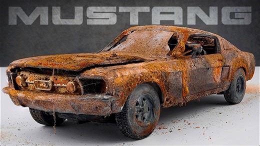 Stunning Restoration of 1969 FORD MUSTANG GT 500