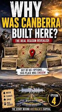 Out of 60+ Places… Why Canberra Won | Episode 4 🇦🇺 #australia #canberra #canberratimes #cbr
