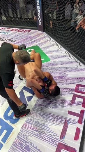 Это было очень опасно! #мма #octagon #fighting