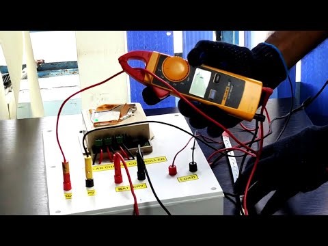 Solar Power Battery Power Short Circuit Testing