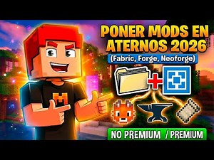 ➡️ HOW TO INSTALL MODS IN ATERNOS 2026 (FABRIC FORGE, NEOFORGE) COMPLETE GUIDE ✅