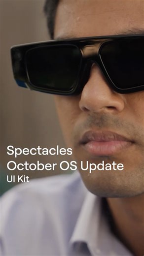Spectacles OS Update | UI Kit