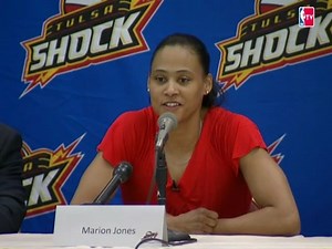 Tulsa Shock announce the signing of former Olympian Marion Jones. | WNBA