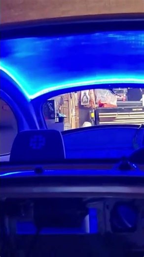 VW Beetle Headliner Light idea!