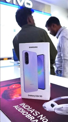 Samsung galaxy A36 5g Unboxing shorts ⚡🎁