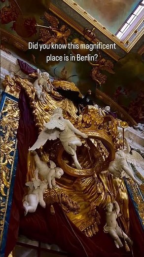 Inside Berlin’s Most Magical Palace Hall 💫✨ #Charlottenburg #GermanyTravel #HiddenGems #explore