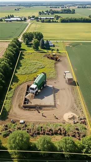 Rural Farmhouse Construction | From Empty Farmland to Beautiful Countryside Home (Drone Build)