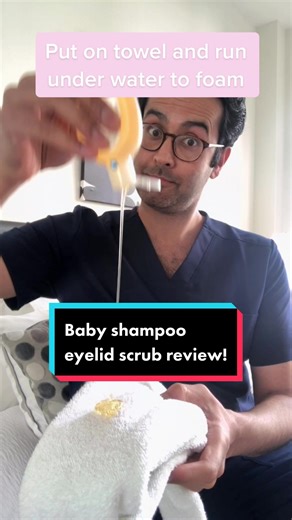 Baby Shampoo Eyelid Scrub: Effective Eye Hygiene Routine