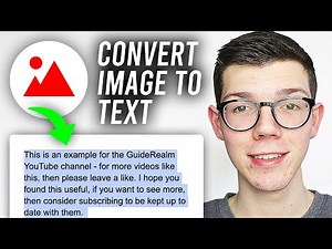 How To Convert An Image To Editable Text - Full Guide