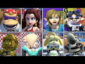Mario Kart 8 Deluxe - All Winning Animations