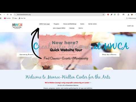 New Here? A Quick Tour of the MWCA Website (Classes, Events & Membership)