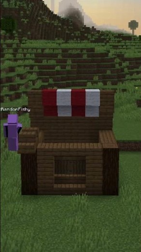 Minecraft Best Medieval Village Market Stall tutorial