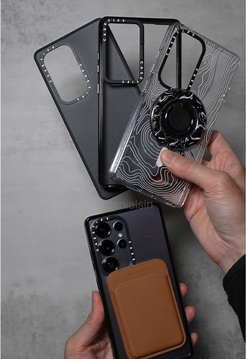 Unboxing some CASETiFY cases for the Galaxy S25 Ultra! Check the link in my bio for a discount 👏 @CASETiFY