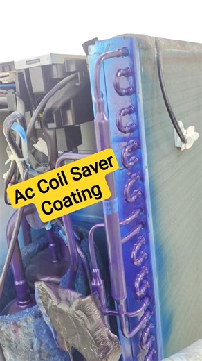 how to apply Ac Coil Saver Coating DIY | split ac coil saver coating