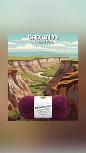 Lion Brand Yarn Heartland Yarn, Worsted-Weight Yarn for Knitting, Crocheting, and Crafting, 1 Pack, Great Smoky Mountains