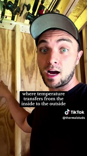 Thermal bridge or thermal break? What are ya’ll building with? #thermalbreak #thermalbridge #construction #architecture