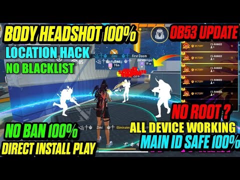 FREE FIRE AIM KILL MOD MENU OB53 FF HACK FULL ANTIBAN NEW SETUP VIDEO NO BAN NO BLACKLIST FULL SAFEO