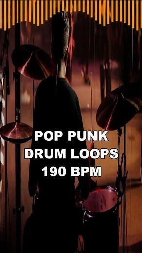 Pop Punk I Drum Loops I 190 BPM #drums #rock #creativdrums