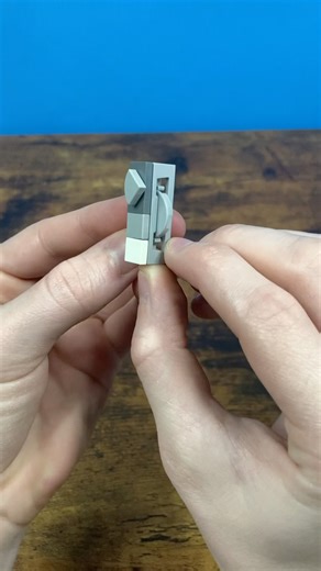 Day 875 | 1x4 disk launcher brick #silverplaybutton #lego #shorts