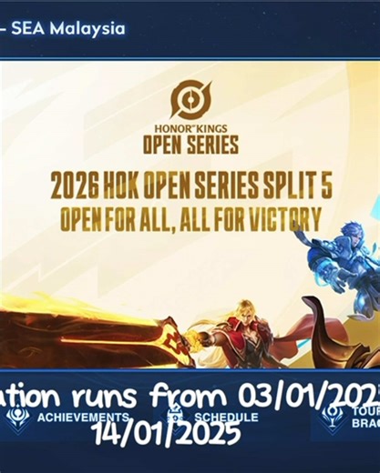 Beginner’s Guide to Open Series 😻❤️ #OPENS4 #OPENSERIES #AllForVictory #HonorofKings #HOKStudio