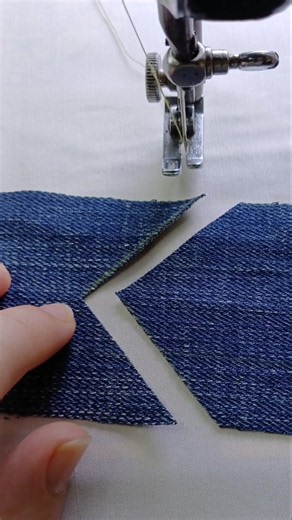 How to Sew Perfect Pointed Shapes Without Bulk ✂️ #sew #sewhappy