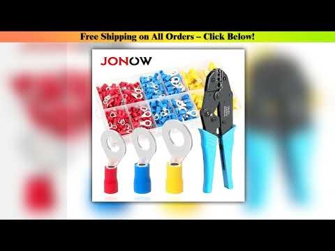 460PCS Ring Crimp Terminal Electrical Wire Connectors M4M5M6 Boxed Ferrule Lugs Quick Splice