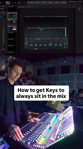2.2K views · 479 reactions | Gotta keep keys locked down  I try and setup my processing for piano where it doesn’t need to be managed as much throughout the song. We have to go from extreme quiet to loud multiple times and a few of these tricks can help soften the difference between those parts without just compressing the crap out of it. #worship #foh #fohengineer #livemixing #soundguy #dlive #allenheath #church #elevationworship #elevation | Tyler Kerpsack | Facebook
