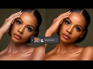 HOW TO MATCH SKIN TONES USING SOLID COLOR IN PHOTOSHOP
