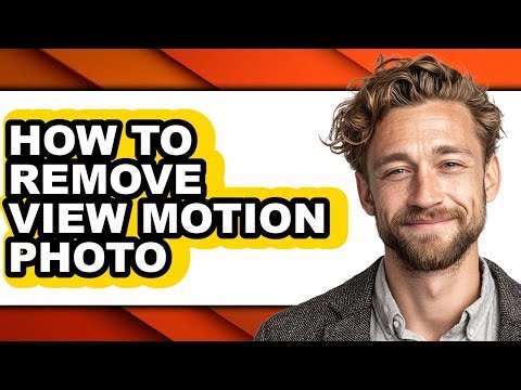 How to Remove View Motion Photo (only Way)