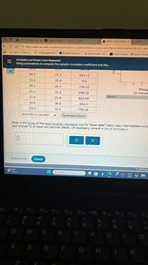 What is the slope of the least-squares regression line for thes... | Filo