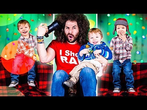 HOLIDAY Portrait Flash Photography Tutorial with CHEAP Gear!