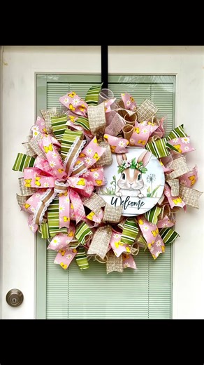Handcrafted Spring Wreath for Easter Decor