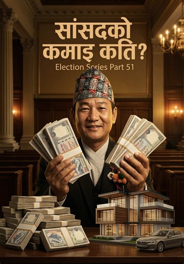 🤑सांसदको महिनको तलब सुविधा कति हुन्छ? सांसदको कमाइ कति? 💰Members of Parliament Earning Breakdown ———— Election Series Part 51 ———— Samsad haruko talab kati hunxa Salary of samsad member of parlaiment Nepal Total earning of samsad Allowance of samsad Balen shah Balen shah dance Balen shah prime minister Rabi Lamichhane Rabi Lamichhane news Harka sampang salary Balen shah earning and salary Prachanda Kp oli Gagan thapa Nepali news #creatorsearchinsight #nepalitiktok #balen #fypage #tiktoknepal🇳