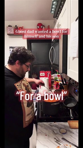 Ghost Dad Requests Lasagna Soup for Him and His Son