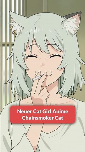 This catgirl is totally out of control! 😹 #Anime #Catgirl #AnimeNews