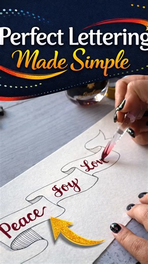 The secret behind perfect lettering revealed at last