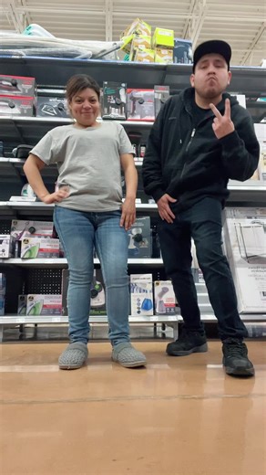 Dancing at Walmart: Pillows and Vacuums Shopping Fun