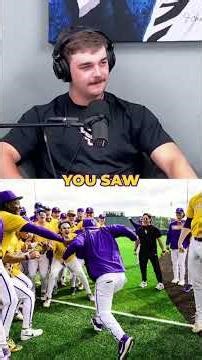 Jake Brown on feeding off Jay Johnson's intensity. #lsubaseball #geauxtigers