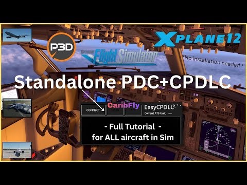 Tried it yet ? EASYCPDLC into Vatsim Vectors to Copenhagen event | Zibo 738+Linda #autoortho