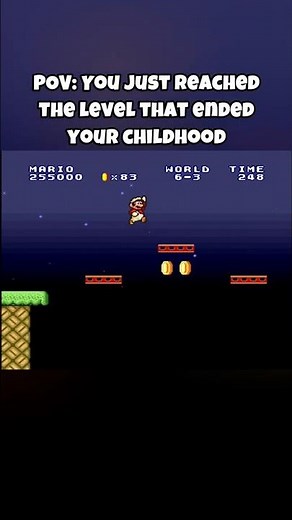 Super Mario Bros. All Stars 1993 (SNES) | World 6-3 #SNES #RetroGaming #Nostalgia #GamingShorts