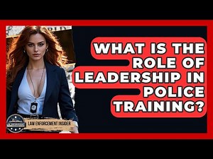 What Is The Role Of Leadership In Police Training? - Law Enforcement Insider