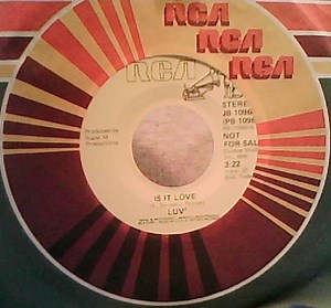 Luv' - Crazy Changes / Is It Love
