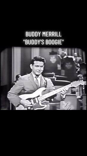 This week's #FridayFeeling #guitar post goes out to Buddy Merrill, who some of you may remember as a regular on the Lawrence Welk Show. Buddy was an American guitar/steel guitar player, who joined the show in 1955, the year it went national on ABC. He left in 1959 when he was drafted by the Army. On his return he was joined in the band's rhythm section with fellow guitarist Neil Levang. Here he is with