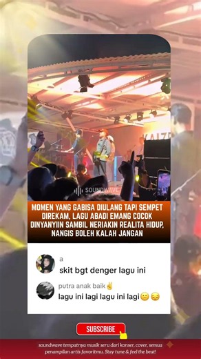 seporsi kekalahan #perunggu #konsermusik #bandindonesia #iniabadi